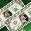 Load image into Gallery viewer, A Custom Dollar Bill: A REAL Dollar Bill with Your Name &amp; Photo
