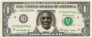 Personalized dollar bill gift 