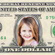 Load image into Gallery viewer, A Custom Dollar Bill: A REAL Dollar Bill with Your Name &amp; Photo
